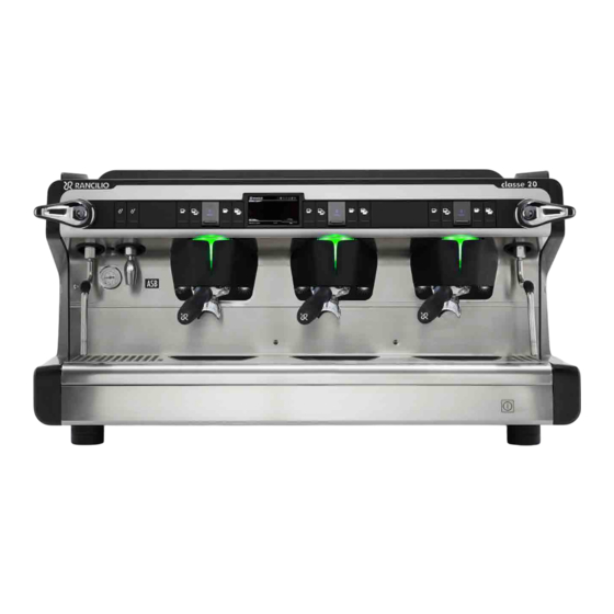Rancilio Classe 20 Bedienungsanleitung