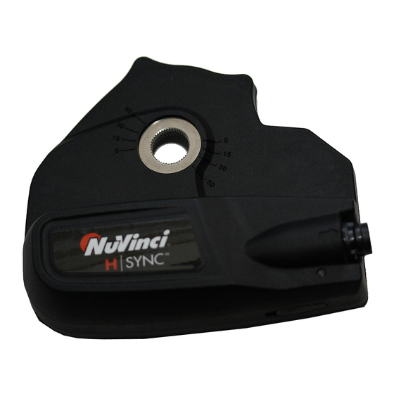 NuVinci Harmony H|Sync Gebrauchsanweisung