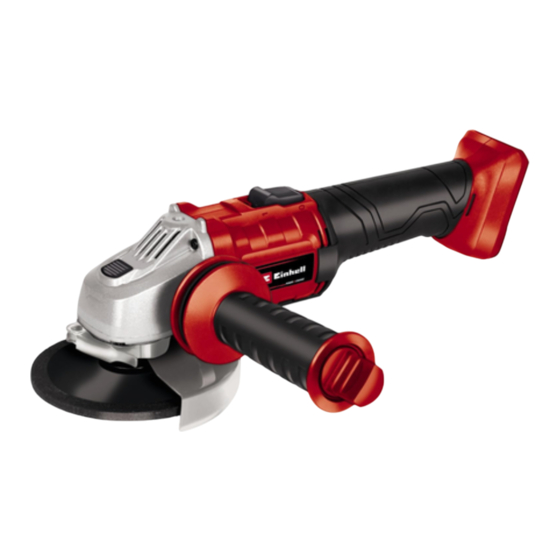 EINHELL TC-WS 18 Li Originalbetriebsanleitung