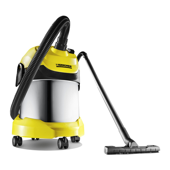 Kärcher WD 2 Premium Originalbetriebsanleitung