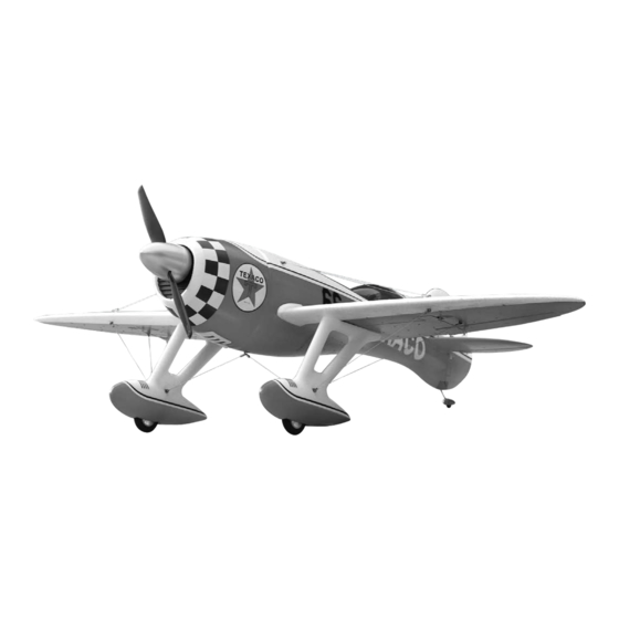 BMI Gee Bee R3 Bedienungsanleitung