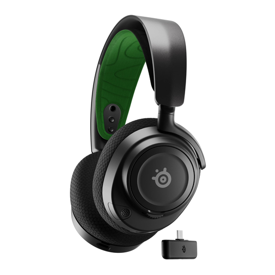 SteelSeries ARCTIS NOVA 7X WIRELESS Bedienungsanleitung