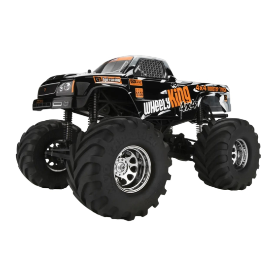 HPI Racing Wheely King 4x4 Bauanleitung