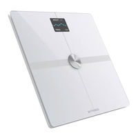 Withings Body Smart WBS13-White-All-Inter Bedienungsanleitung
