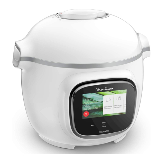 Moulinex cookeo touch CE9028CH2 Bedienungsanleitung