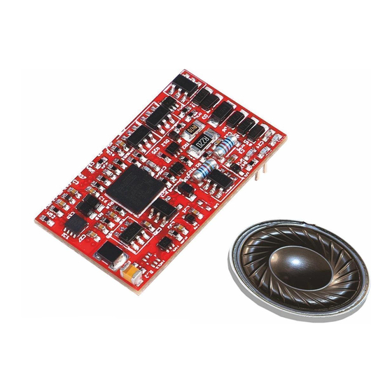 PIKO SmartDecoder XP 5.1 Sound PluX16 Kurzanleitung