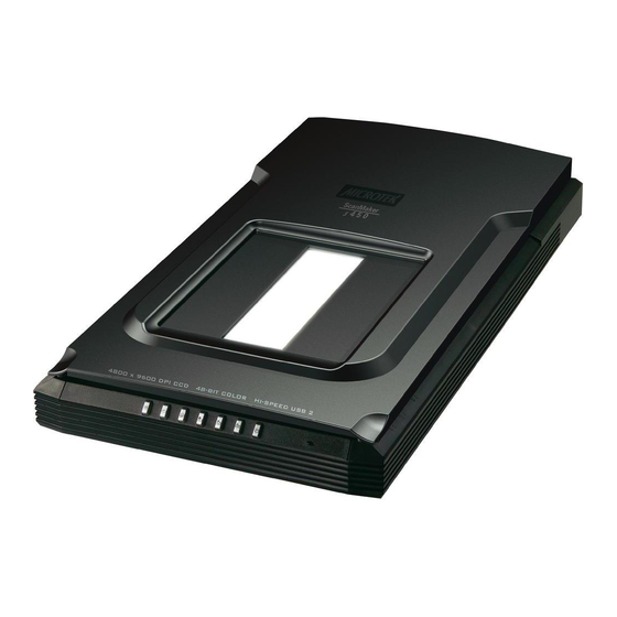 Microtek ScanMaker s450 Handbuch