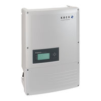 Kaco blueplanet 15.0 TL3 Bedienungsanleitung