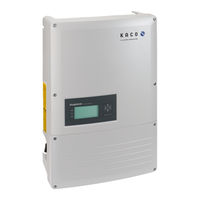 Kaco blueplanet 20.0 TL3 Kurzanleitung