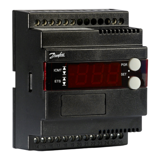 Danfoss EKC 313 Bedienungsanleitung