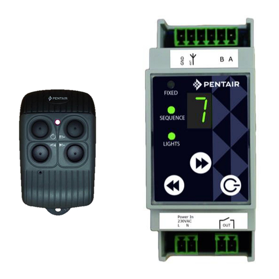 Pentair ControlBrite CTRB-1010 Bedienungsanleitung