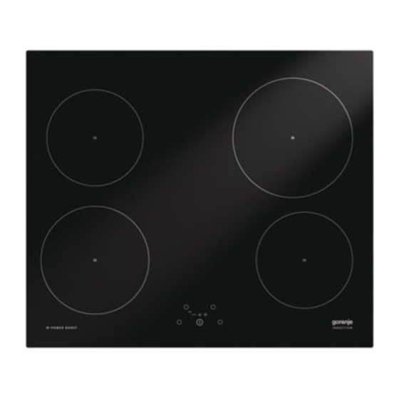 Gorenje IT641SCOT Gebrauchs-, Aufstellungs- Und Anschlussanweisung