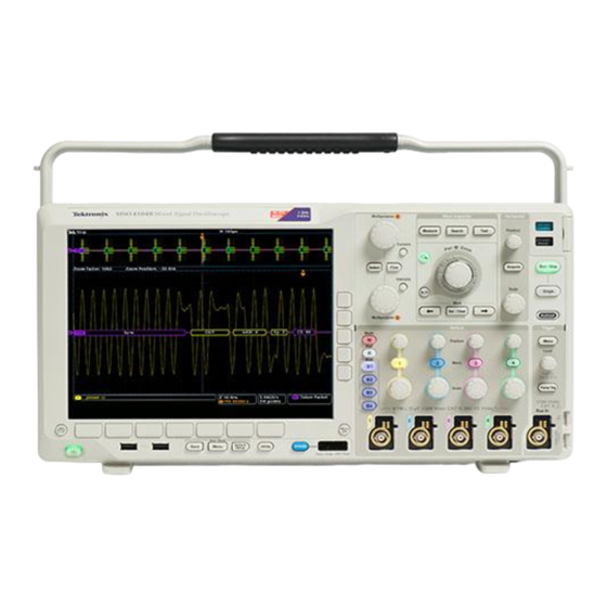 Tektronix Serie 4000 Benutzerhandbuch