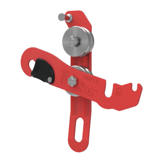 PETZL SIMPLE Bedienungsanleitung