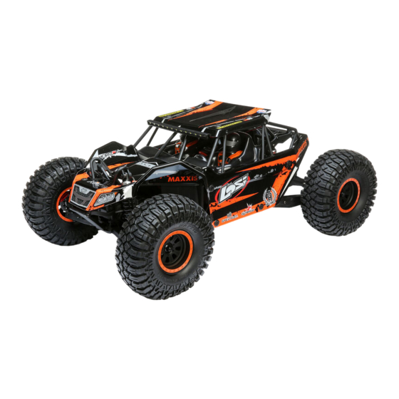 Losi ROCK REY 4WD ROCK RACER 1:10 RTR Bedienungsanleitung