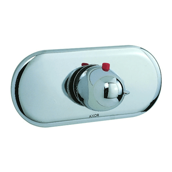 HANSGROHE Mondial 15375-Serie Montageanleitung