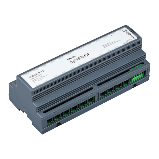 Philips dynalite DDPB22-RJ12 Installationsanweisungen