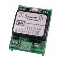 DEUTSCHMANN AUTOMATION UNIGATE SC232/422 - ProfibusDP Bedienerhandbuch