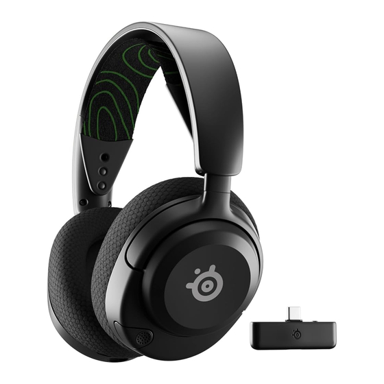 SteelSeries ARCTIS NOVA 5X WIRELESS Bedienungsanleitung