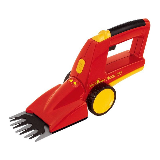 Wolf Garten LI-ION POWER 60 Originalbetriebsanleitung