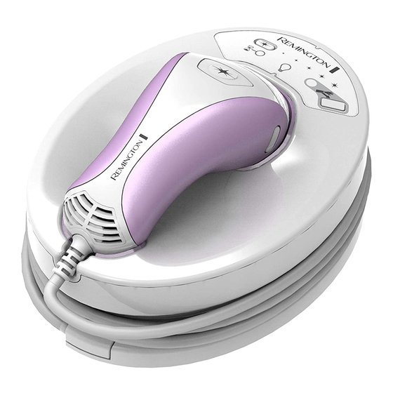 Remington IPL6000F I-LIGHT PRO FACE & BODY Bedienungsanleitung
