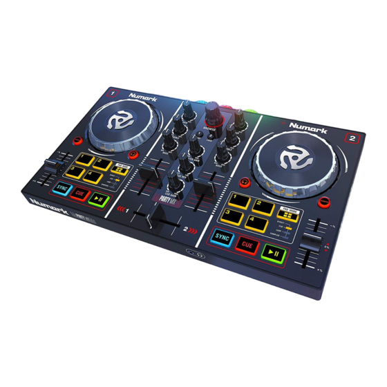 Numark PARTY MIX Benutzerhandbuch