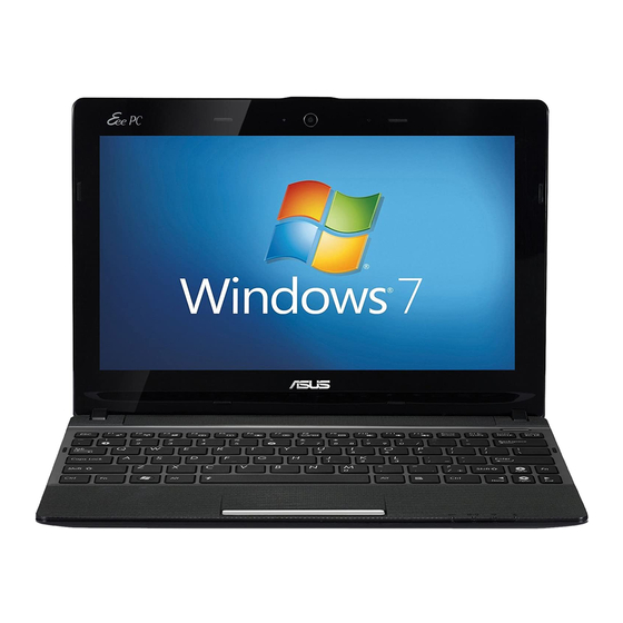 Asus Eee PC X101CH Benutzerhandbuch