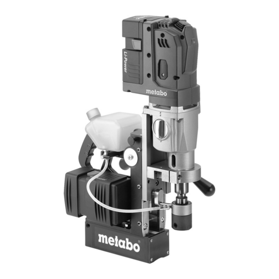 Metabo MAG 28 LTX 32 Originalbetriebsanleitung