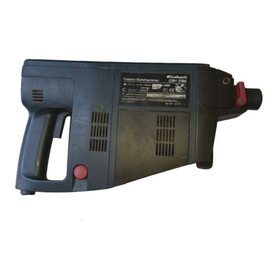EINHELL 1100 EBH Bedienungsanleitung