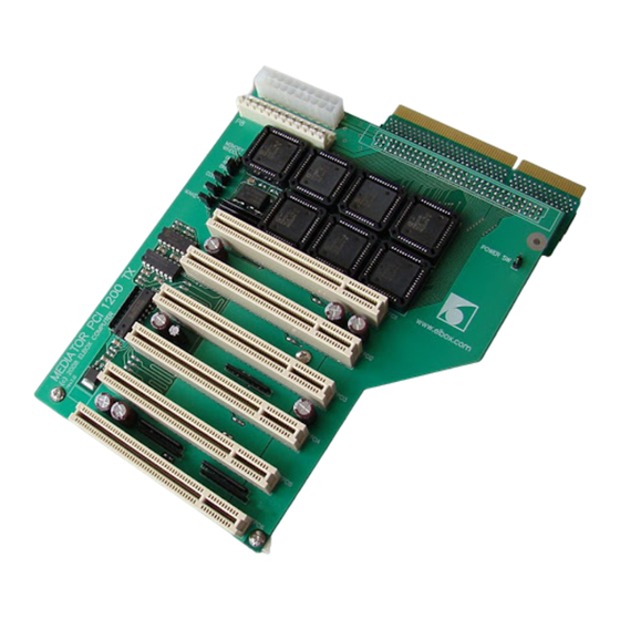 ELBOX MEDIATOR PCI 1200 Bedienungsanleitung