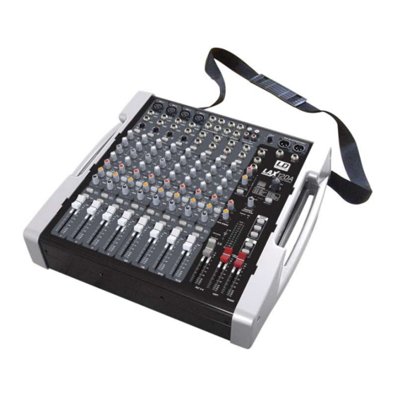 LD Systems LAX 12DA Bedienungsanleitung