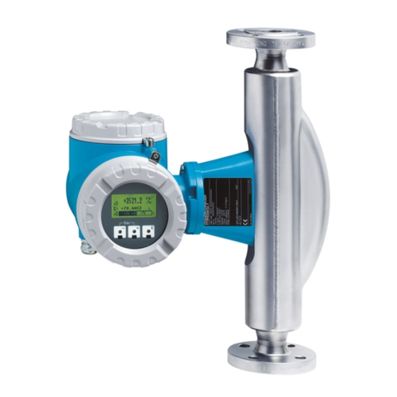 Endress+Hauser PROline promass 83 Beschreibung Gerätefunktionen