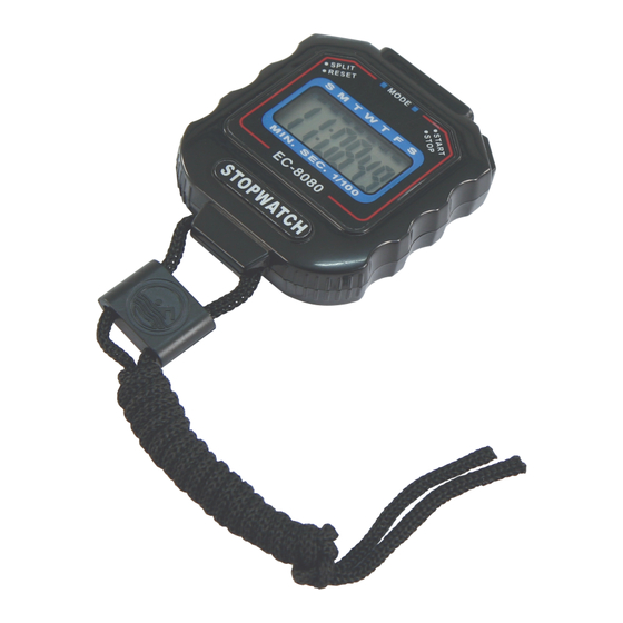 ETT Stop Watch EC-8080 Bedienungsanleitung