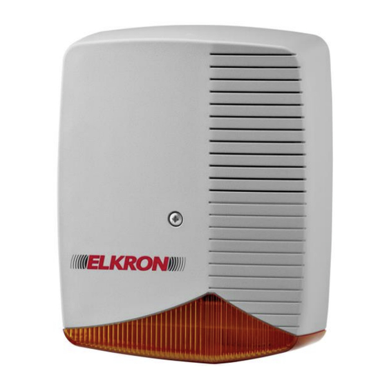 Elkron HPA700M Handbuch