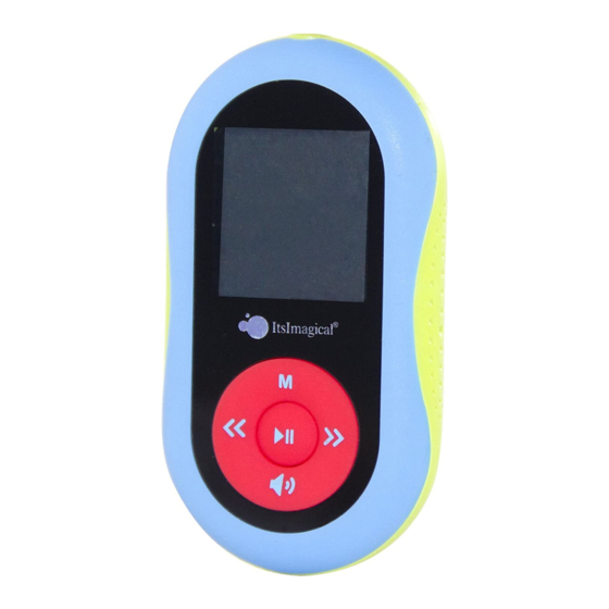 ItsImagical MP4 PLAYER Bedienungsanleitung