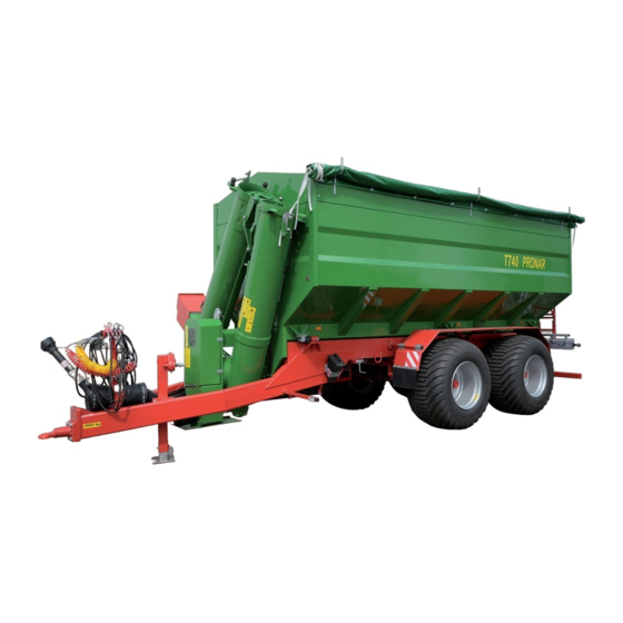 PRONAR T740 Bedienungsanleitung