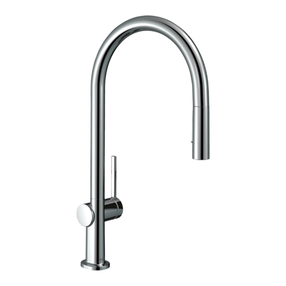 HANSGROHE Talis M54 210 2jet 72800 Serie Gebrauchsanleitung, Montageanleitung