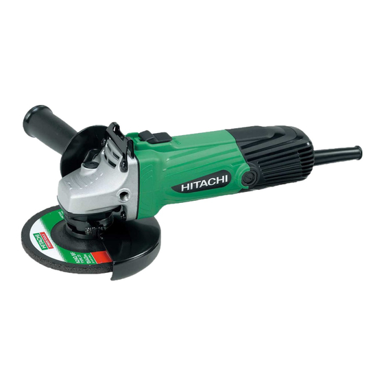 Hitachi Koki G 13SS Bedienungsanleitung