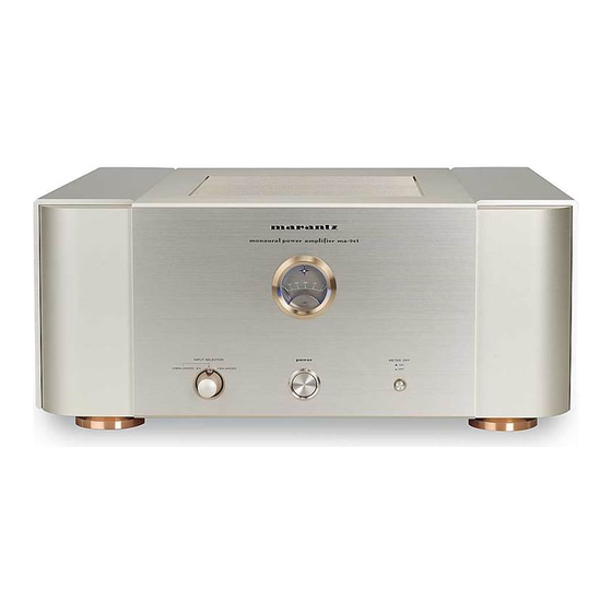 Marantz MA-9S1 Handbuch