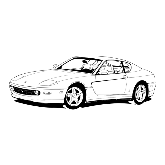 Ferrari 456M 2002 Betriebsanleitung