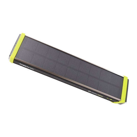 GOAL ZERO TORCH 500 Bedienungsanleitung
