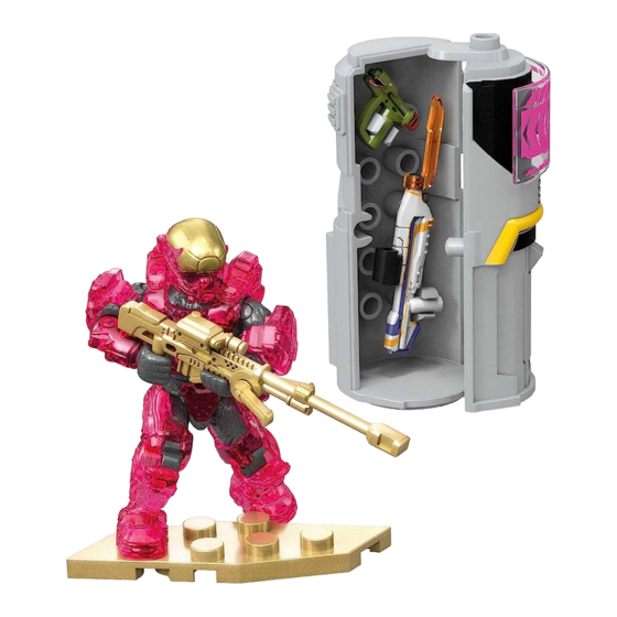Mega Construx HALO PRO BUILDERS VECTOR TACTICAL POWER PACK GFT47 Bedienungsanleitung