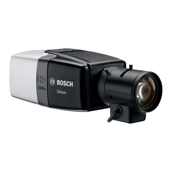 Bosch DINION IP 7000 HD Installationshandbuch