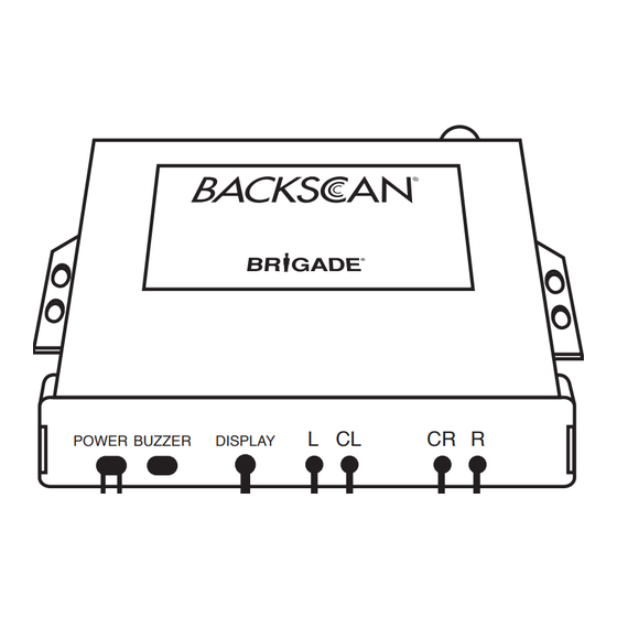 Brigade BACKSCAN Betriebsanleitung Und Montageanleitung