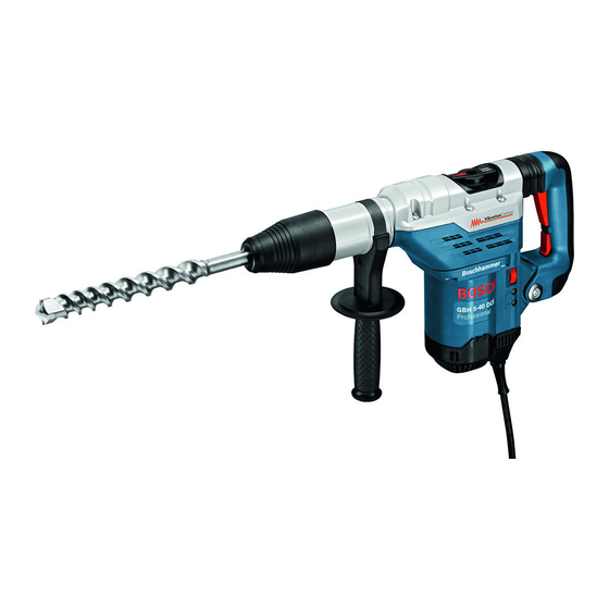Bosch GBH 5-40 DCE Professional Originalbetriebsanleitung