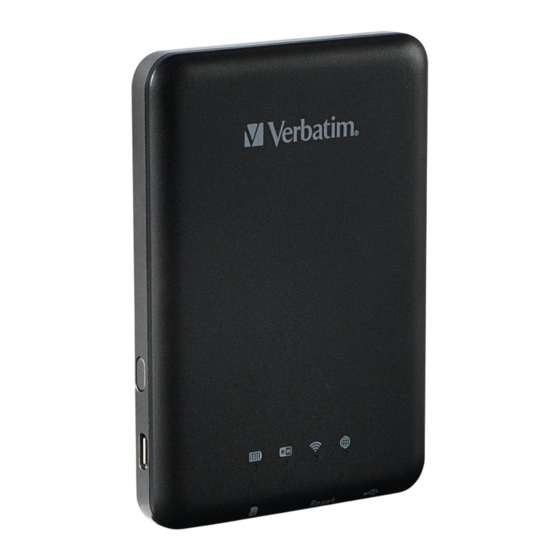 Verbatim MediaShare Wireless Benutzerhandbuch
