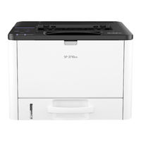 Ricoh SP 330 DN Installationsanleitung