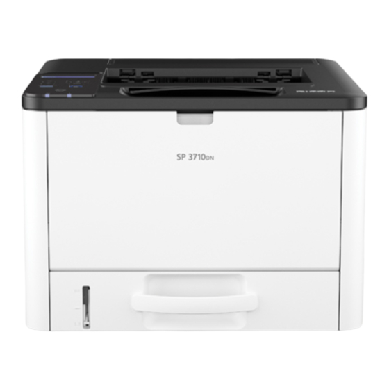 Ricoh SP 330 DN Installationsanleitung
