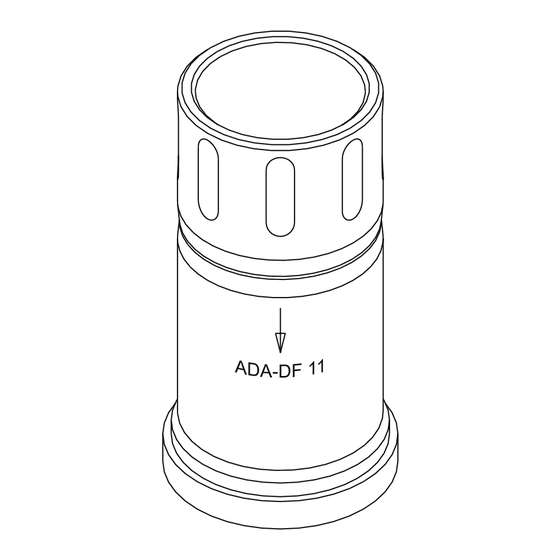 wtw ADA-DF 11 Montageanleitung