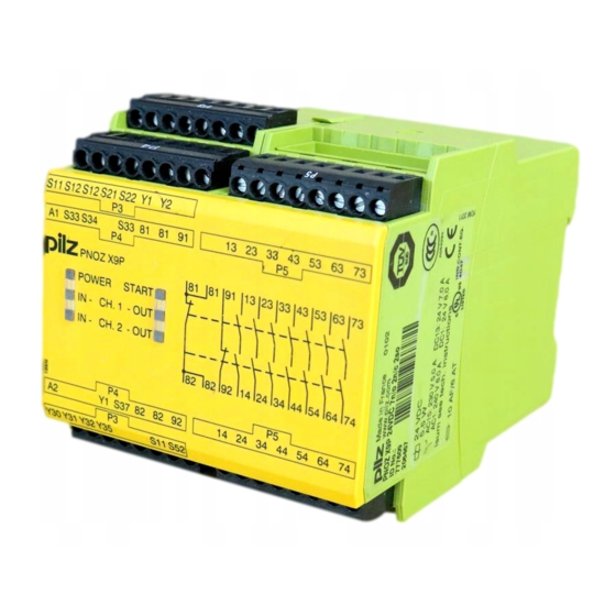 Pilz PNOZ X9P Bedienungsanleitung